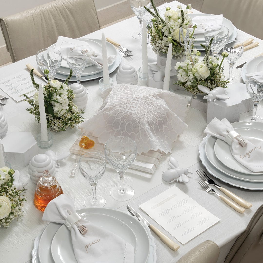 Apeloig Collection - Pomegranate Shana Tova Challah Cover - ModernTribe