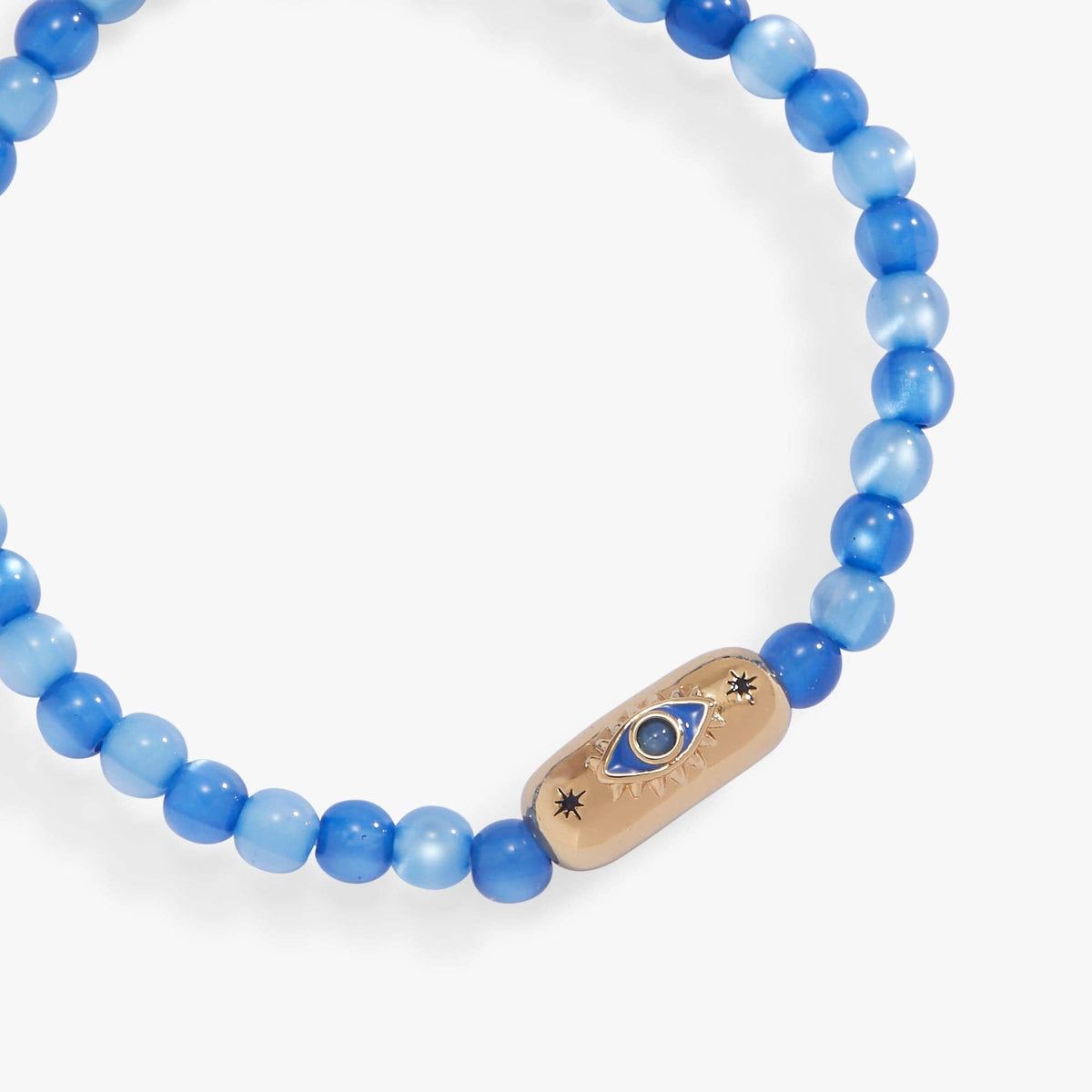 Alex and Ani Bracelets Blue Aventurine Evil Eye Stretch Bracelet by Alex and Ani