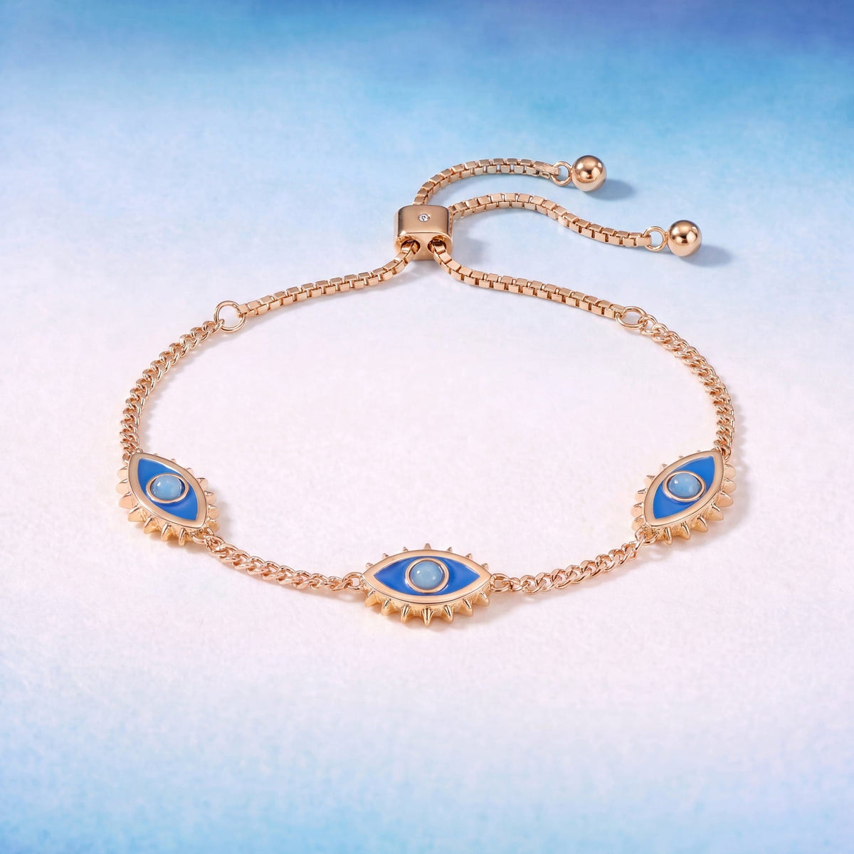 Alex and Ani Bracelets Blue Aventurine Evil Eye Bolo Bracelet by Alex and Ani