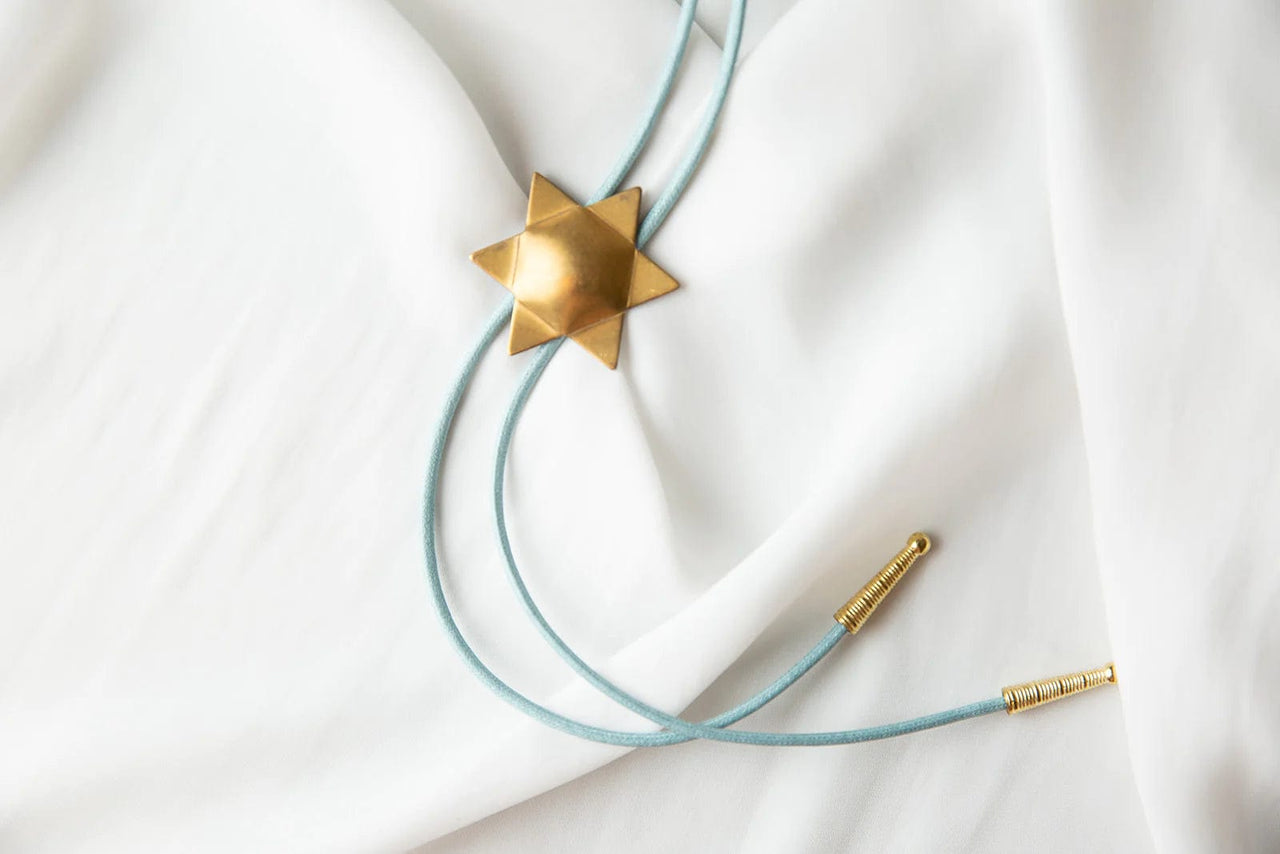 Ariel Tidhar - Jewish Star of David Bolo Tie - (Choice of Color) - ModernTribe