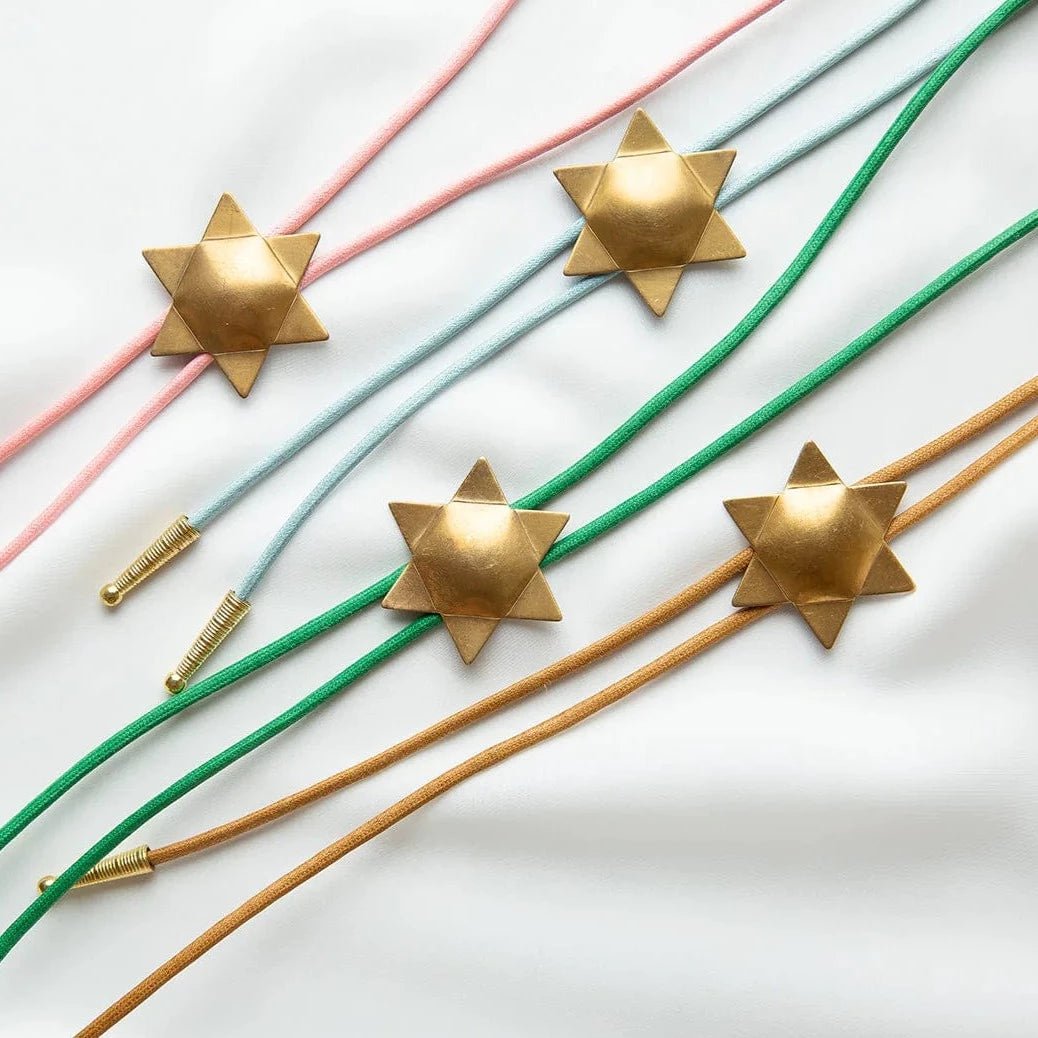Ariel Tidhar - Jewish Star of David Bolo Tie - (Choice of Color) - ModernTribe