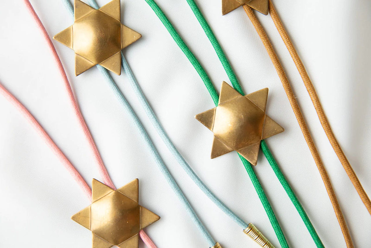 Ariel Tidhar - Jewish Star of David Bolo Tie - (Choice of Color) - ModernTribe