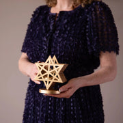 Adara Rituals Candlesticks Yahra Tealight Candle Holder - Star of David