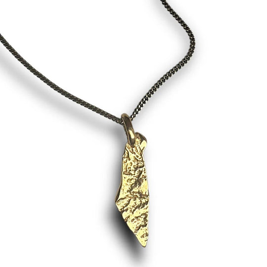Am Yisrael Necklace by Marla Studio - Bronze
