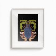 Tchotchke Judaica - Full Cup Ketubah by Tchotchke Judaica (Choice of Black or Tan) - ModernTribe