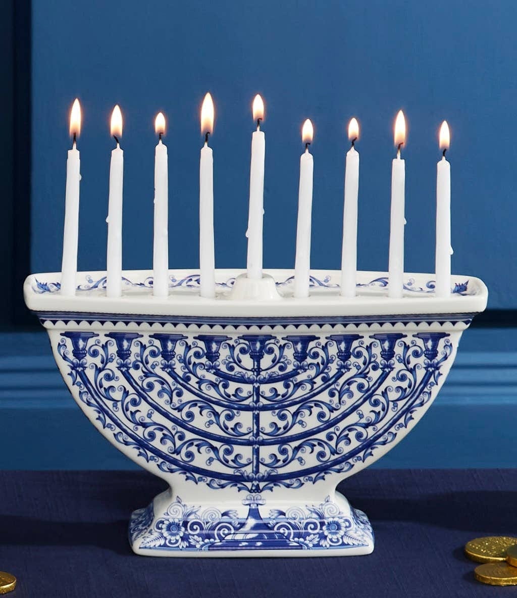 Spode Menorahs Spode Menorah