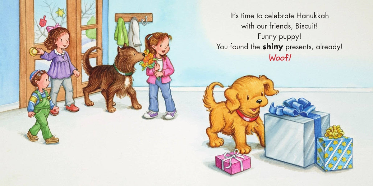 HarperCollins Books Biscuit's Pet & Play Hanukkah - Touch and Feel Board Book