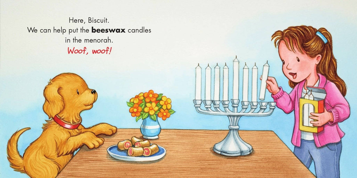 HarperCollins Books Biscuit's Pet & Play Hanukkah - Touch and Feel Board Book