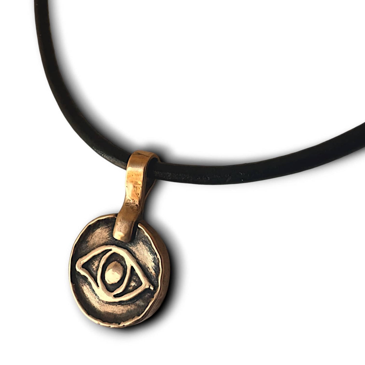 Marla Studio - Blink of an Eye Necklace by Marla Studio - Bronze - ModernTribe