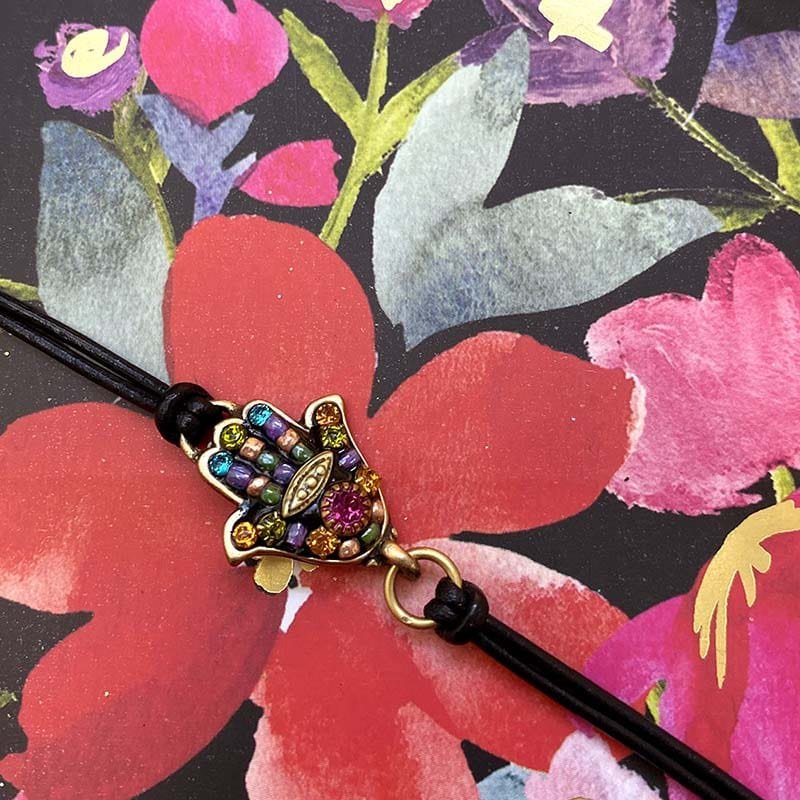 Michal Golan - Black Multi - Bright Hamsa Bracelet by Michal Golan - ModernTribe