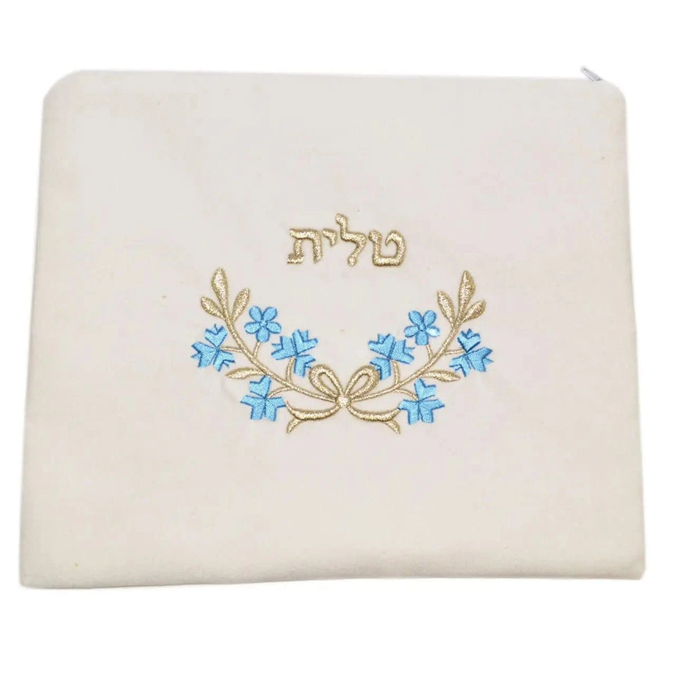 Zion Tallis - Light Blue Paisley Tallis - ModernTribe