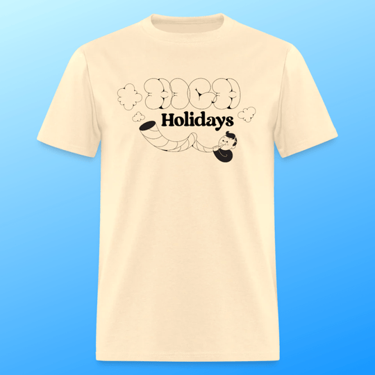 Unisex 'High' Holidays T-Shirt - (Sizes S - XXL)