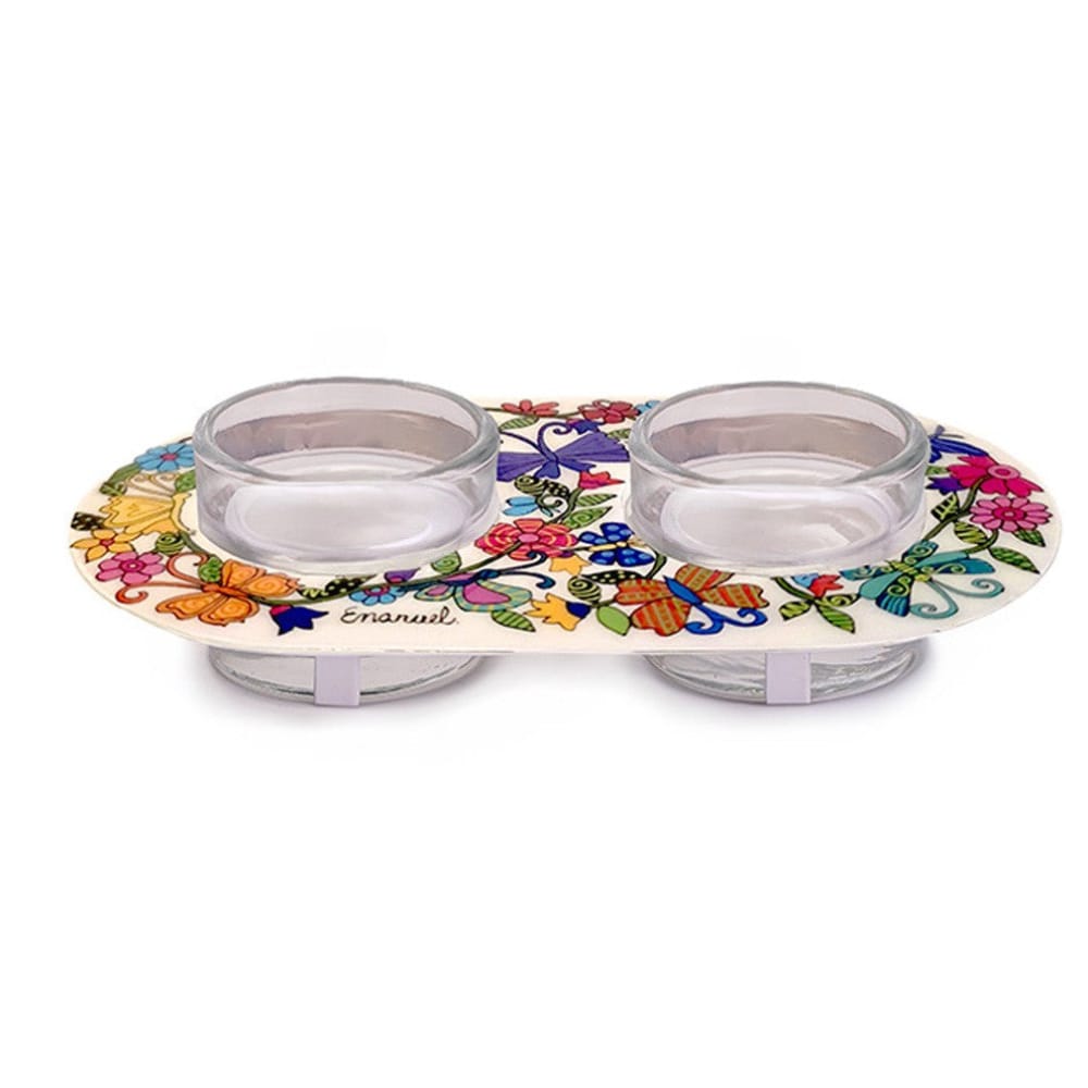 Yair Emanuel - Butterfly Tea Light Candle Holder by Yair Emanuel - ModernTribe