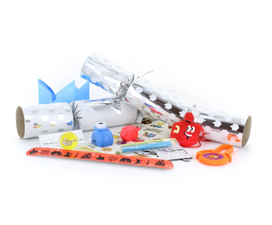Cazenove - Premium Silver Hanukkah Crackers - Set of 8 - ModernTribe