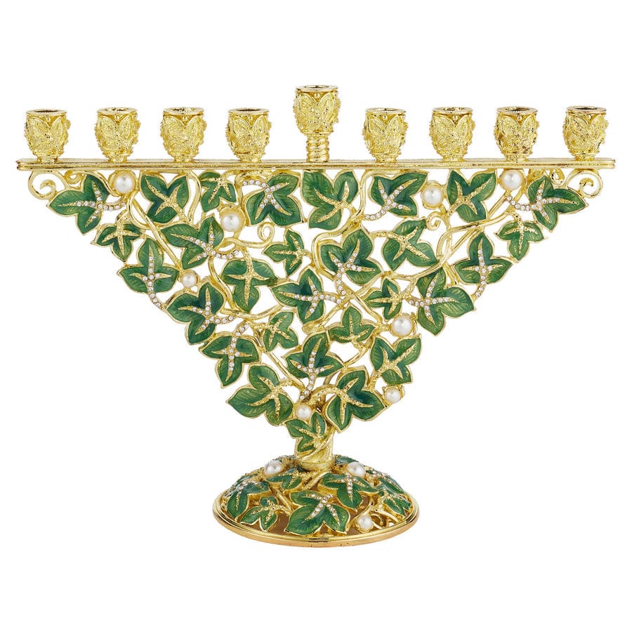 Olivia Riegel Menorahs Ivy Menorah by Olivia Riegel