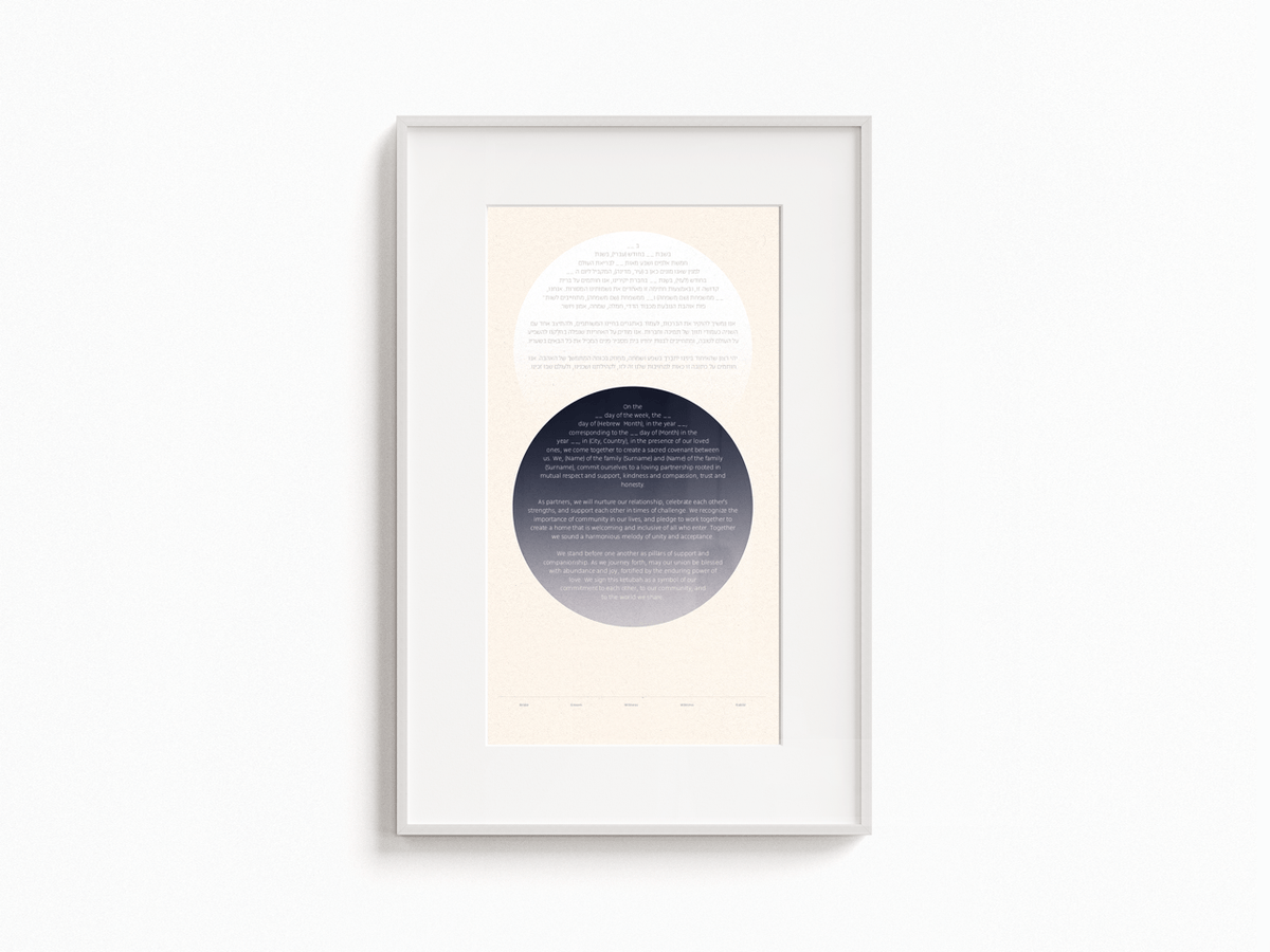 Tchotchke Judaica Ketubah Circles