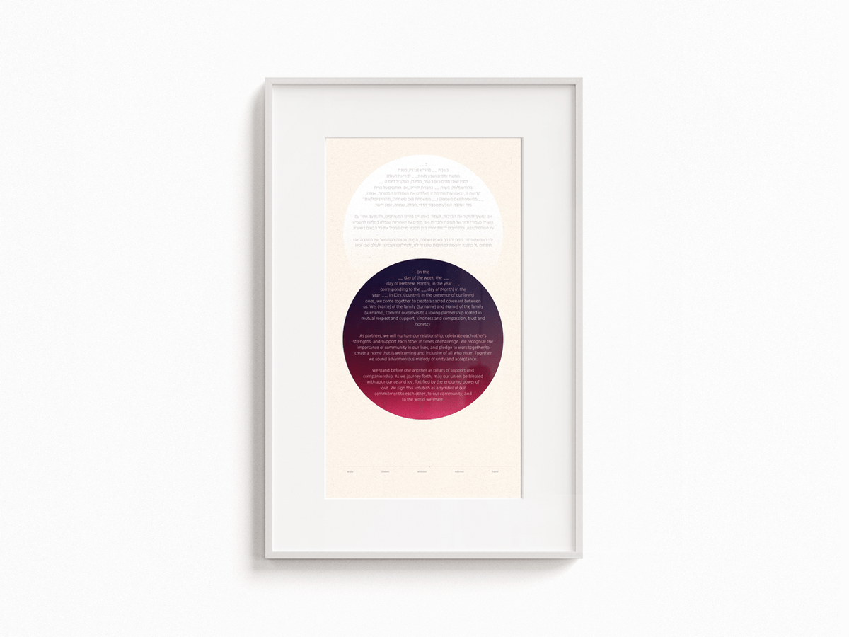 Tchotchke Judaica Ketubah Circles