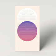 Tchotchke Judaica - Circles Ketubah by Tchotchke Judaica (Choice of Colors) - ModernTribe