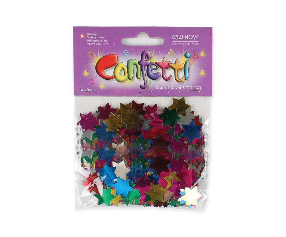 Cazenove - Colorful Star of David Confetti - ModernTribe