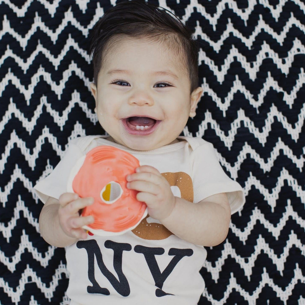 Piccoliny - The Lox Bagel Baby Teether - ModernTribe
