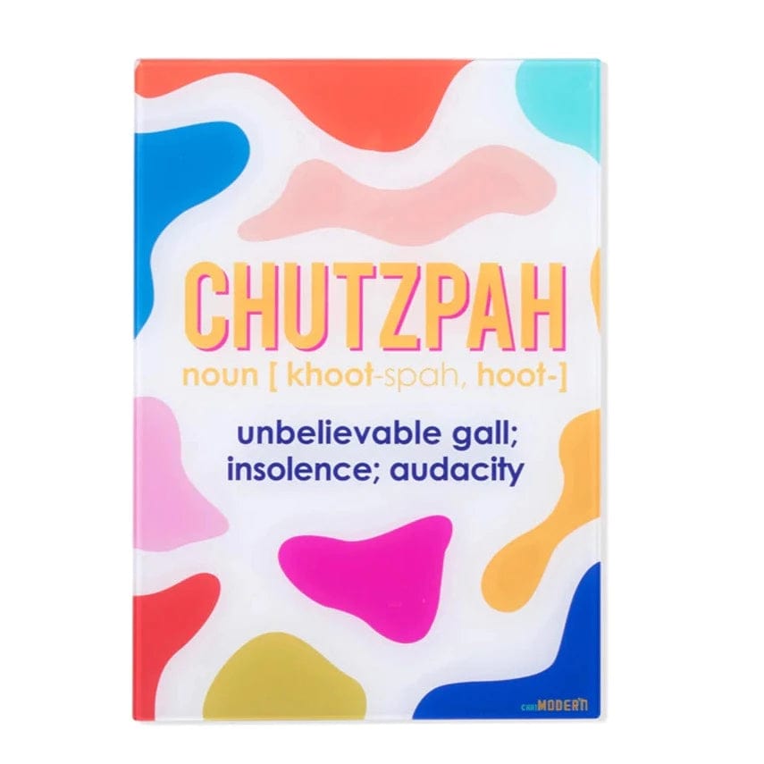 Chai Modern Prints Bright Chutzpah Acrylic Print