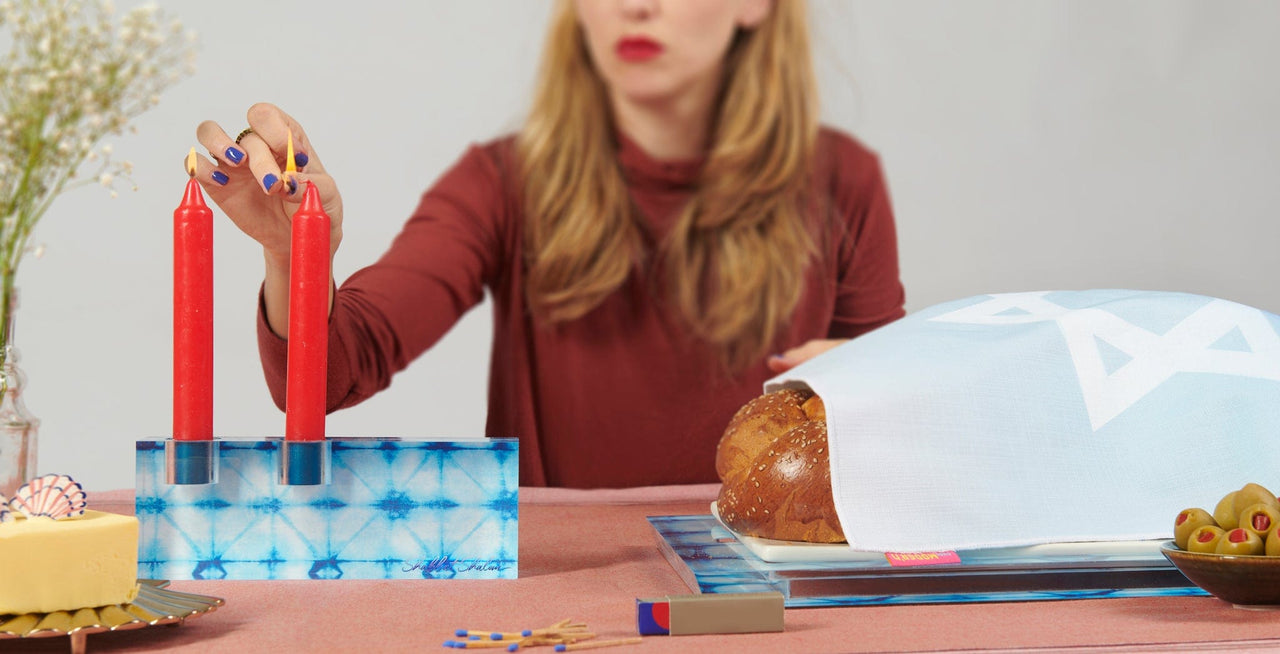 Chai Modern - Oy Vey Candleholder - ModernTribe