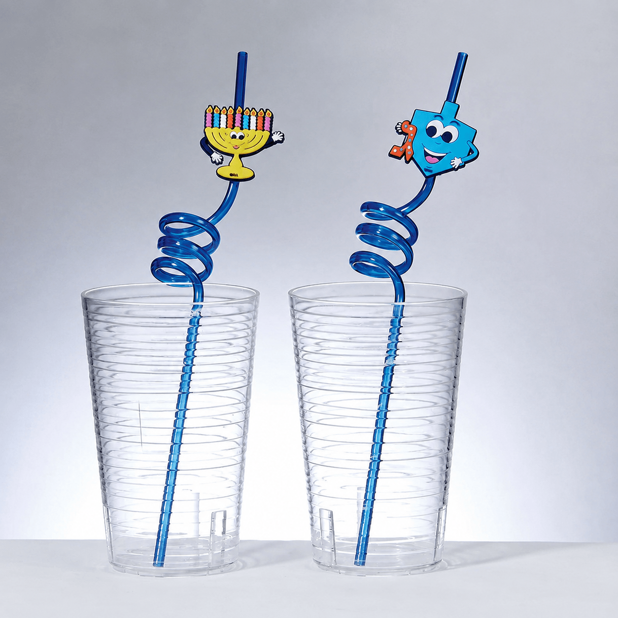 Rite Lite - Hanukkah Fun Reusable Straws - Set of 4 - ModernTribe