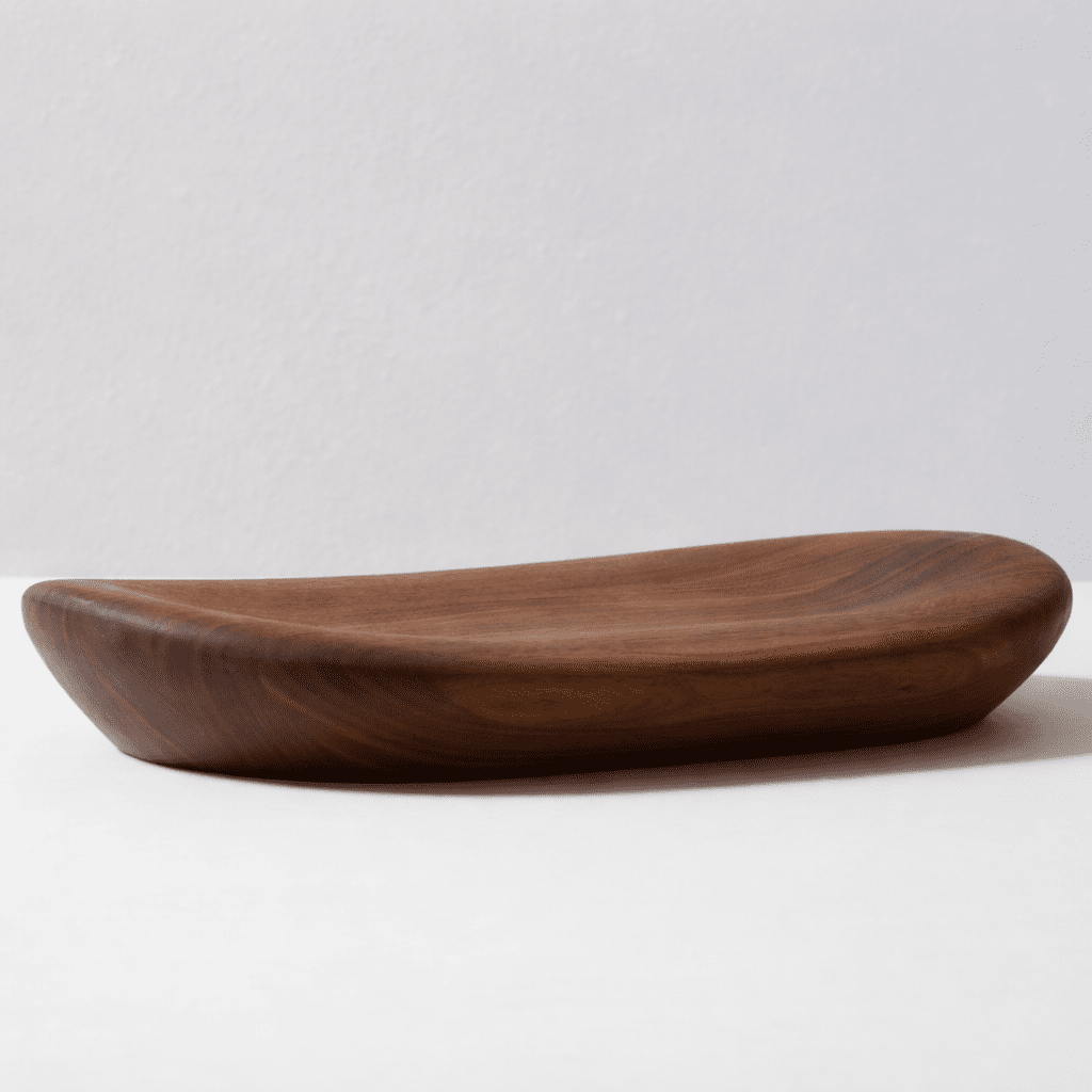 Green Judaica - Handmade Walnut Challah Tray - ModernTribe