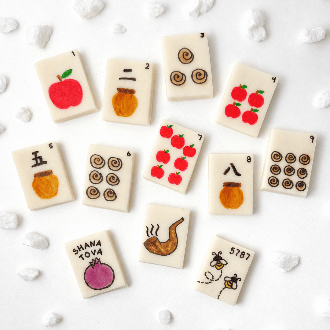 Marzipops - Rosh Hashanah Marzipan Mahjong Tiles - ModernTribe