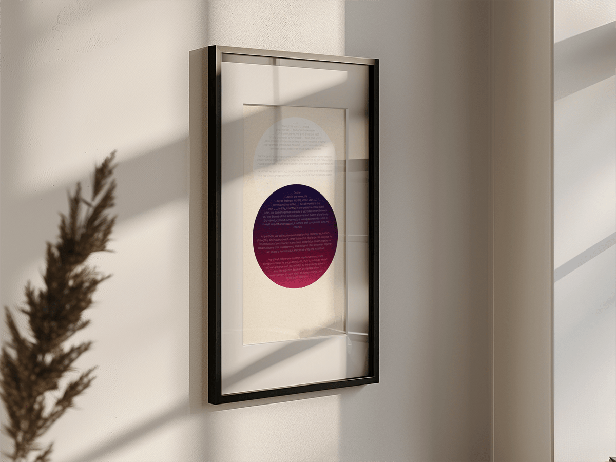 Tchotchke Judaica Ketubah Circles