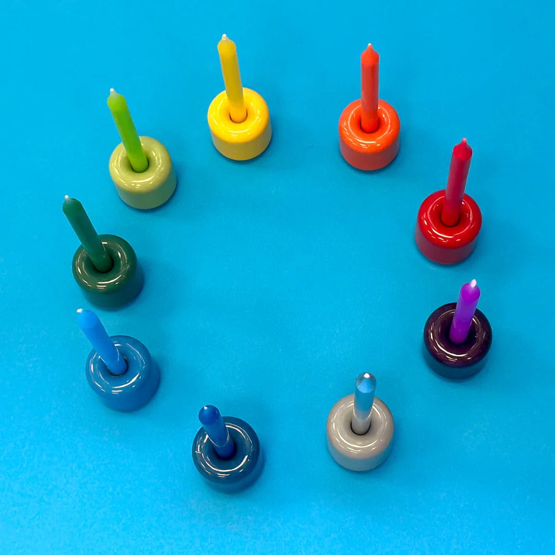 Days United - Rainbow Color Cups Menorah - ModernTribe