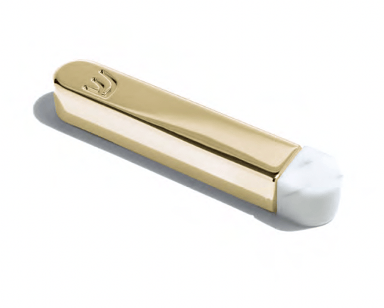 Coluna Mezuzah by Anna New York - Marble and Gold