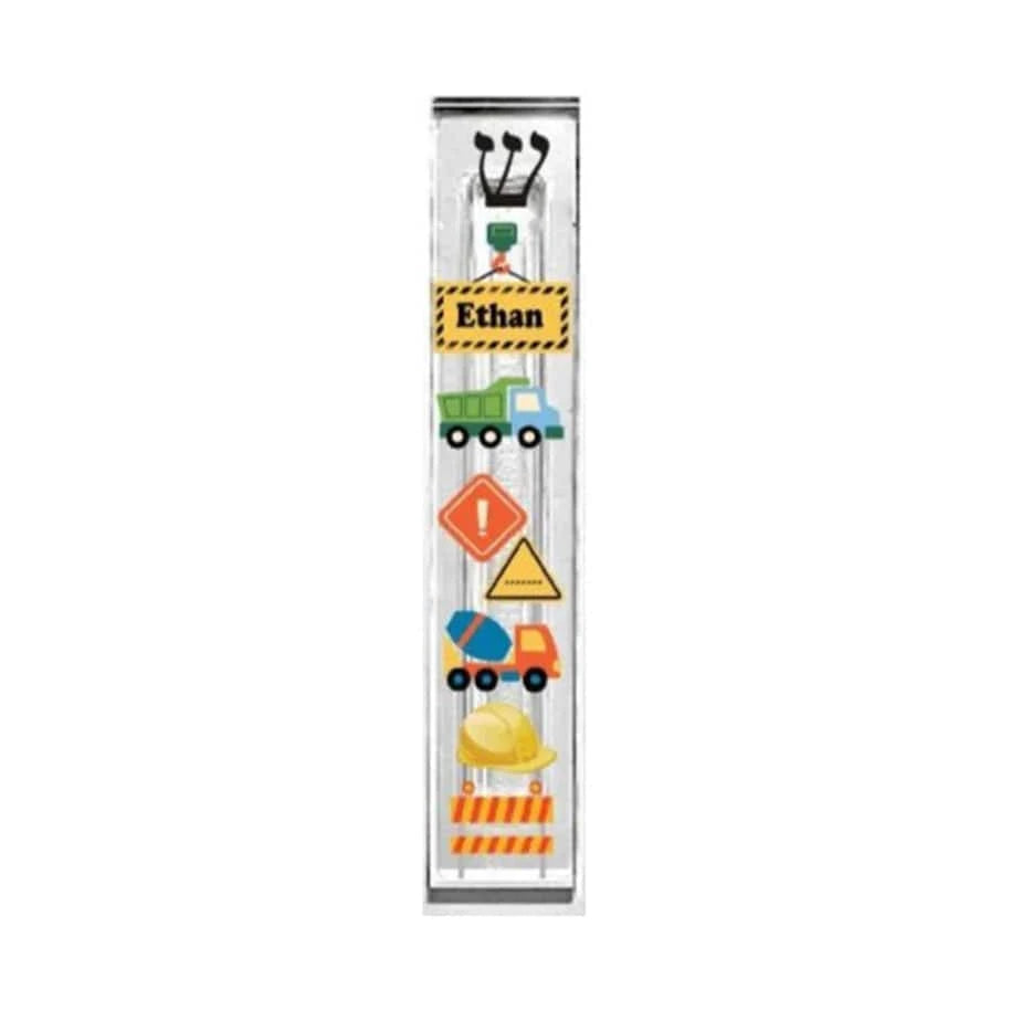 Florida-Funshine Mezuzahs Personalized Acrylic Construction Mezuzah