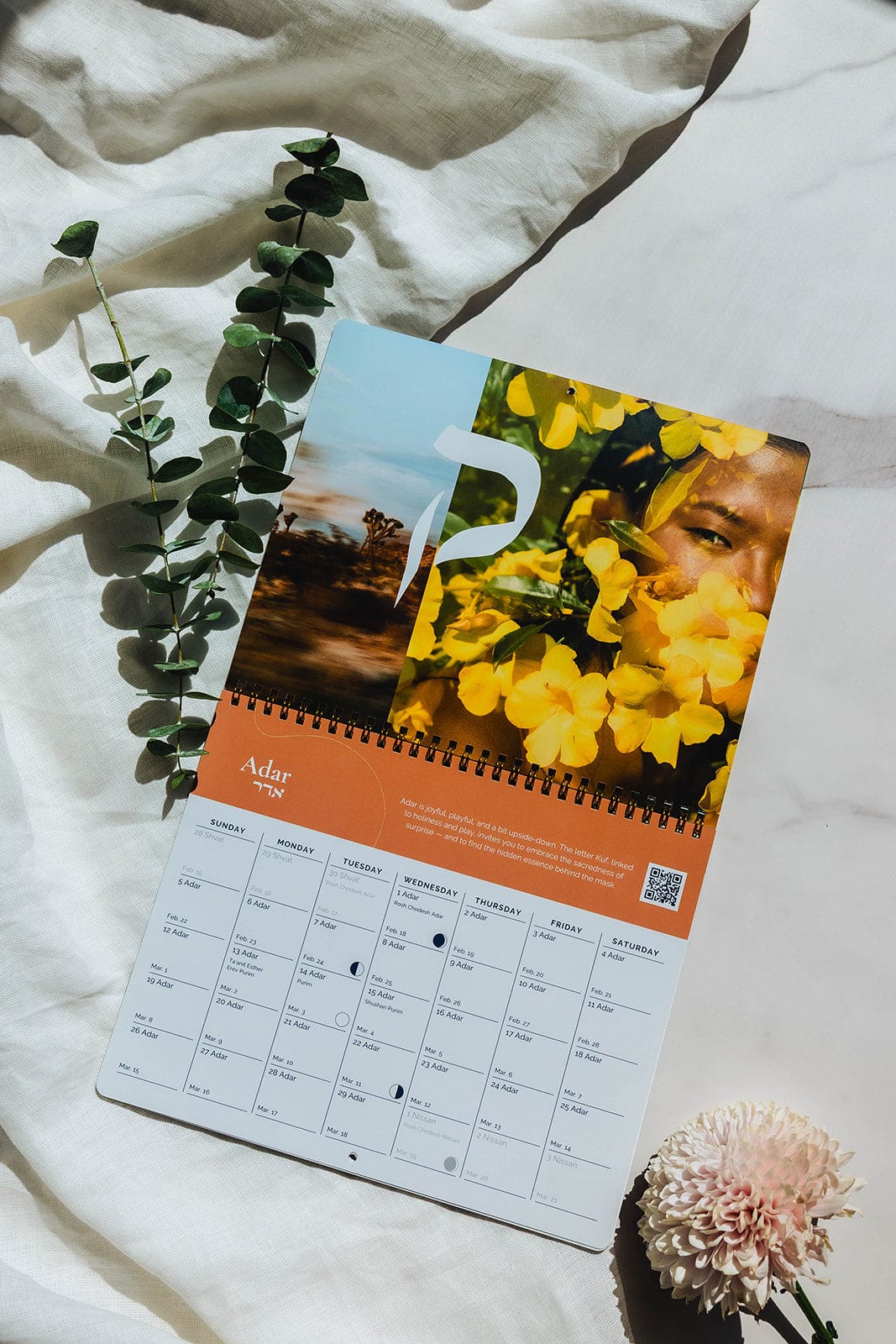 At The Well - At The Well Lunar Rhythms 5786 Hebrew Calendar - ModernTribe