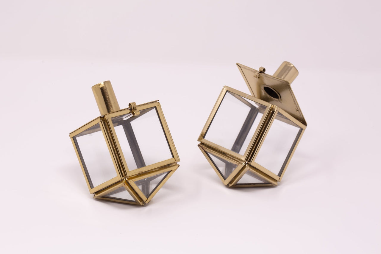 Adara Rituals - Talia Mini Dreidel Terrarium - Gold - ModernTribe