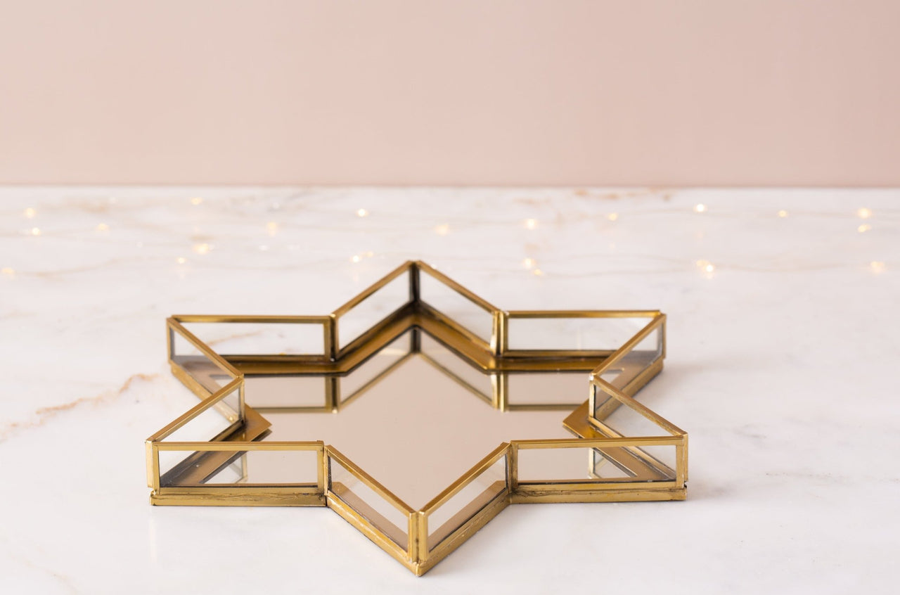 Adara Rituals - Stella Mirror Star of David Tray - ModernTribe