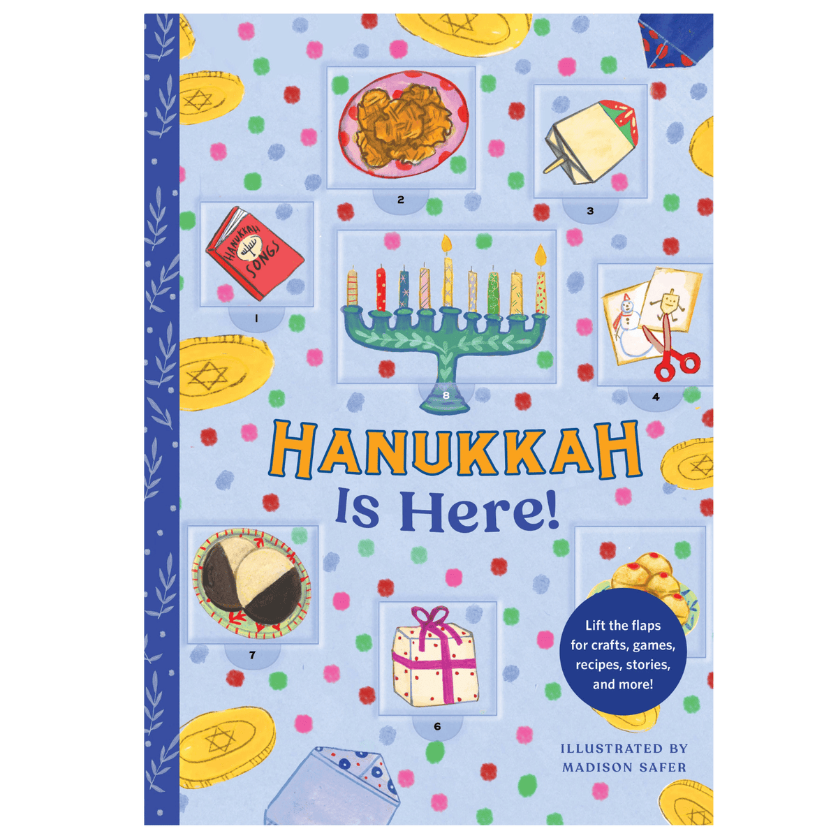 Chronicle Books Books Hanukkah Is Here! - Lift-the-Flap Book