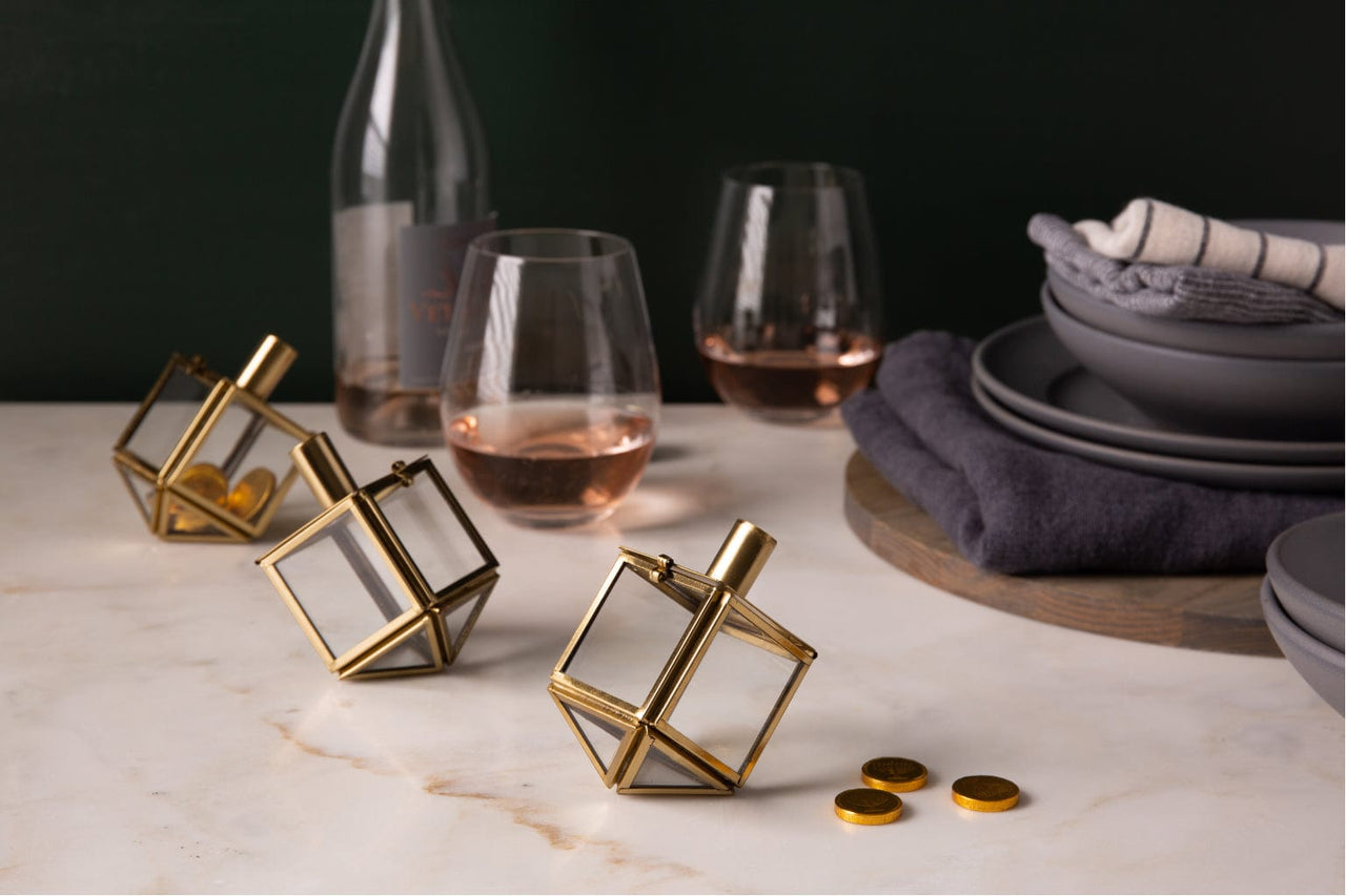 Adara Rituals - Talia Mini Dreidel Terrarium - Gold - ModernTribe