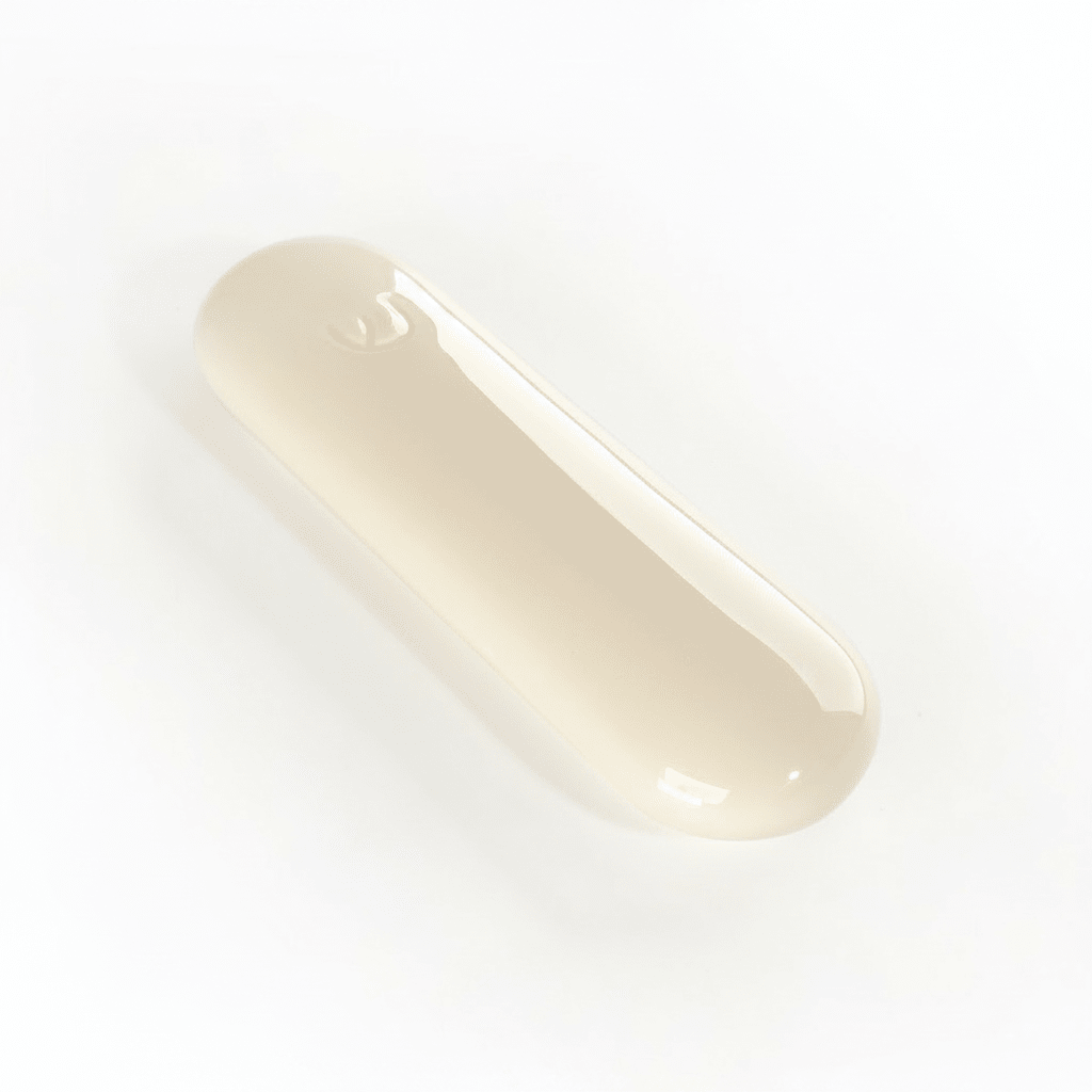 Tchotchke Judaica - Ceramic Pill Mezuzah Case - Cream - ModernTribe