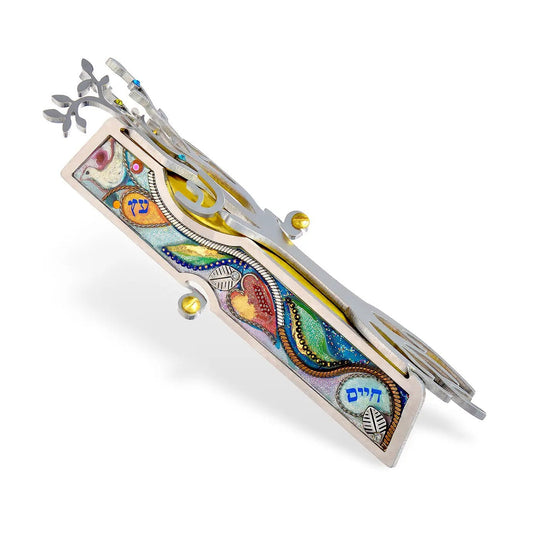 Tree of Life Mezuzah by Seeka