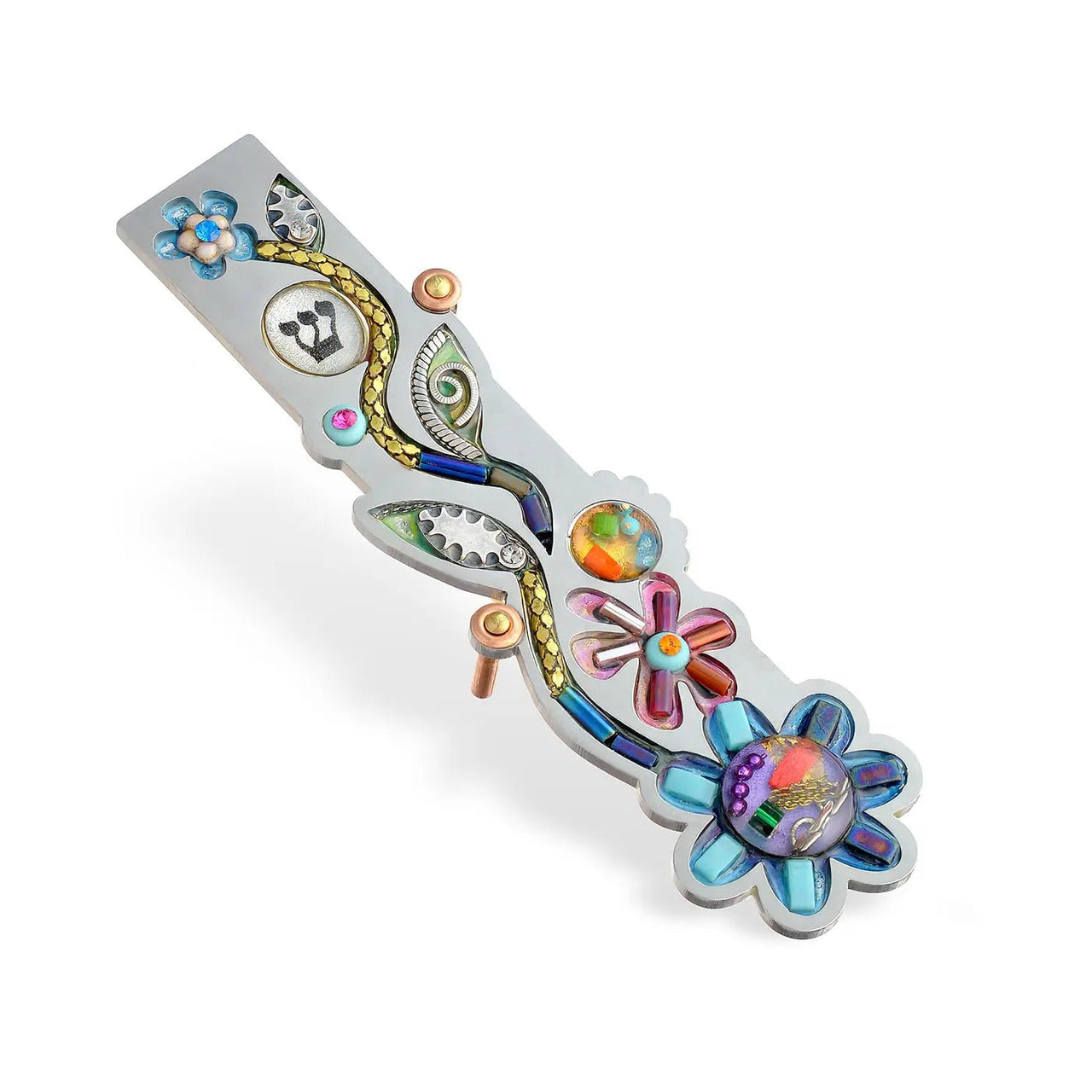 Seeka - Flower of Faith Mezuzah by Seeka - ModernTribe
