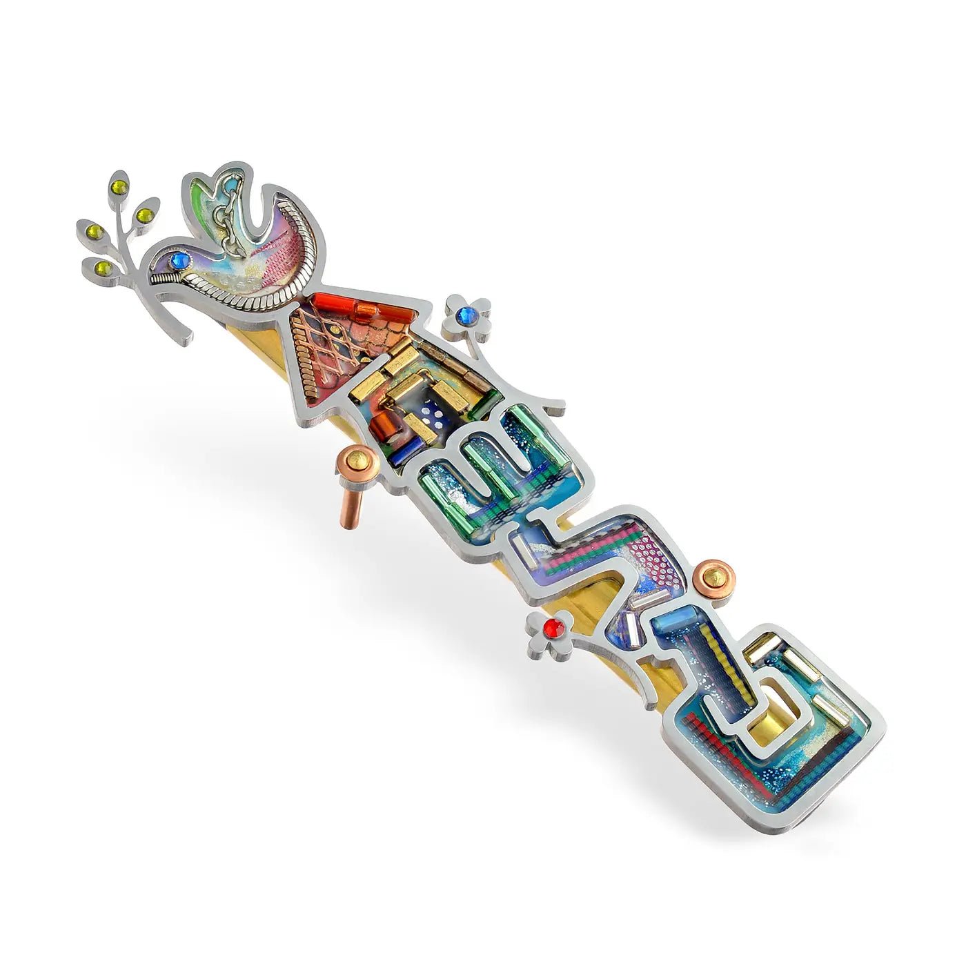 Seeka - Seeka Shalom Peace Dove Mezuzah Style - ModernTribe