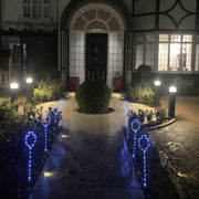 Cazenove Decorations Dreidel Outdoor Standing Lights - Set of 4