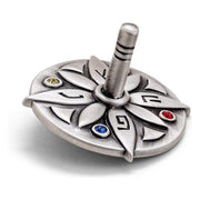 Israel Museum Dreidels Round Swarovski Crystal Dreidel by Israel Museum