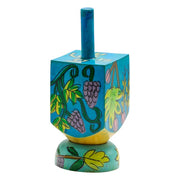 Small Seven Species Dreidel by Yair Emanuel