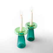 Tchotchke Judaica Candlesticks Mushroom Candlesticks
