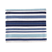 Yair Emanuel Tallises Jerusalem Blue Woven Tallit Set by Yair Emanuel