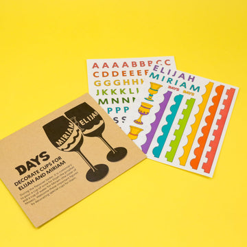 Days United Seder Plates DIY Passover Seder in a Box