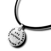 Marla Studio - There is Nothing Besides the Creator Pendant on Sterling Silver Chain - Bronze or Sterling Silver - ModernTribe