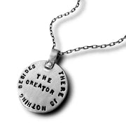 Marla Studio - There is Nothing Besides the Creator Pendant on Sterling Silver Chain - Bronze or Sterling Silver - ModernTribe